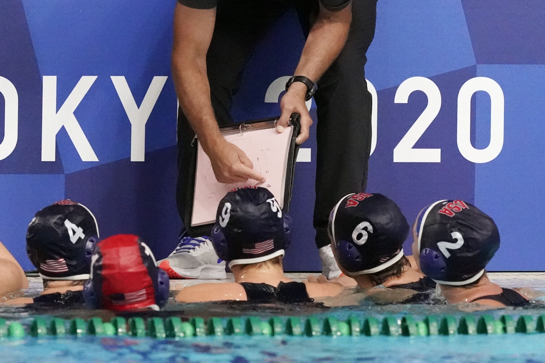APTOPIX Tokyo Olympics Water Polo